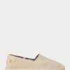 Cremefarbene Espadrilles „Cevio“ aus gewaschenem Canvas von Ralph Lauren für Herren Cremefarbene Espadrilles „Cevio“ aus gewaschenem Canvas von Ralph Lauren für Herren