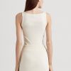Cremefarbene Ralph Lauren Tanktops aus Baumwollmischung für Damen Cremefarbene Ralph Lauren Tanktops aus Baumwollmischung für Damen