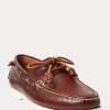 Dunkelbraune Herren Ralph Lauren Merton Leder Freizeitschuhe Dunkelbraune Herren Ralph Lauren Merton Leder Freizeitschuhe