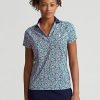 Flower Poloshirts aus Jersey im Tailored Fit von Ralph Lauren für Damen Flower Poloshirts aus Jersey im Tailored Fit von Ralph Lauren für Damen