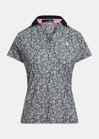 Flower Poloshirts aus Jersey im Tailored Fit von Ralph Lauren für Damen
