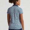Flower Poloshirts aus Jersey im Tailored Fit von Ralph Lauren für Damen Flower Poloshirts aus Jersey im Tailored Fit von Ralph Lauren für Damen