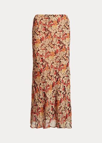 Flower Ralph Lauren Georgette-Röcke mit Blumenmuster für Damen