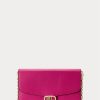 Fuschia Berry Damen Ralph Lauren Leder Medium Adair Umhängetaschen Fuschia Berry Damen Ralph Lauren Leder Medium Adair Umhängetaschen