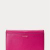 Fuschia Berry Damen Ralph Lauren Leder Medium Adair Umhängetaschen Fuschia Berry Damen Ralph Lauren Leder Medium Adair Umhängetaschen