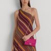 Fuschia Berry Damen Ralph Lauren Leder Medium Adair Umhängetaschen Fuschia Berry Damen Ralph Lauren Leder Medium Adair Umhängetaschen