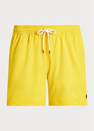 Gelbe Badeshorts „Traveller“ von Ralph Lauren für Herren
