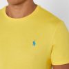 Gelbe Herren Ralph Lauren Brust-Logo Rundhals T-Shirts Gelbe Herren Ralph Lauren Brust-Logo Rundhals T-Shirts