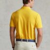 Gelbe Poloshirts aus Mesh im Slim Fit von Ralph Lauren für Herren Gelbe Poloshirts aus Mesh im Slim Fit von Ralph Lauren für Herren