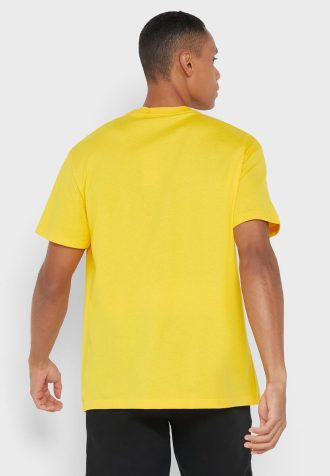 Gelbe Poloshirts mit Rundhalsausschnitt und Logo für Herren von Ralph Lauren Gelbe Poloshirts mit Rundhalsausschnitt und Logo für Herren von Ralph Lauren