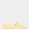 Gelbe Ralph Lauren Cevio Washed Canvas Freizeitschuhe für Herren Gelbe Ralph Lauren Cevio Washed Canvas Freizeitschuhe für Herren
