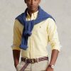 Gelbe Ralph Lauren Slim Fit Oxford-Hemden für Herren Gelbe Ralph Lauren Slim Fit Oxford-Hemden für Herren