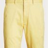 Gelbe Ralph Lauren Tailored Fit Stretch-Twill-Shorts für Herren