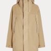 Gelbe wasserabweisende Ripstop-Windjacke von Ralph Lauren für Damen Gelbe wasserabweisende Ripstop-Windjacke von Ralph Lauren für Damen