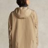 Gelbe wasserabweisende Ripstop-Windjacke von Ralph Lauren für Damen Gelbe wasserabweisende Ripstop-Windjacke von Ralph Lauren für Damen
