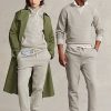 Graue Fleece-Jogginghose von Ralph Lauren für Damen
