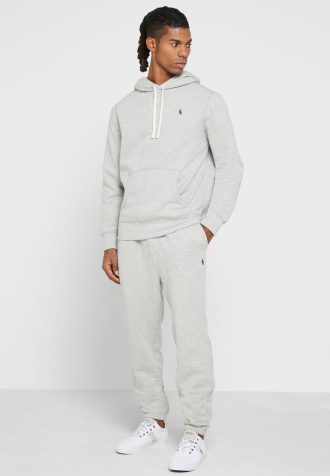 Graue Jogginghose mit Kordelzug für Herren von Ralph Lauren