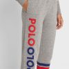 Graue Jogginghose mit Ralph Lauren-Logo für Damen Graue Jogginghose mit Ralph Lauren-Logo für Damen