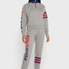 Graue Jogginghose mit Ralph Lauren-Logo für Damen Graue Jogginghose mit Ralph Lauren-Logo für Damen