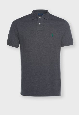 Graue Poloshirts aus Mesh von Ralph Lauren für Herren