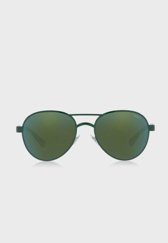 Graue Ralph Lauren 0Ph3141 Pilotensonnenbrille für Herren
