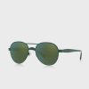 Graue Ralph Lauren 0Ph3141 Pilotensonnenbrille für Herren
