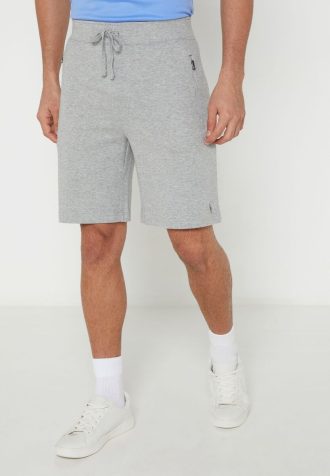 Graue Ralph Lauren Essential Shorts für Herren