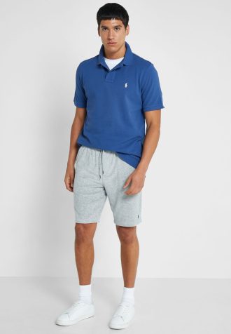 Graue Ralph Lauren Essential Shorts für Herren