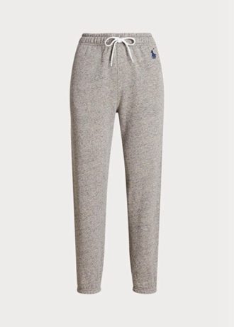 Graue Ralph Lauren Fleece-Sporthose für Damen Graue Ralph Lauren Fleece-Sporthose für Damen