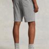Graue Ralph Lauren Terry-Shorts mit Kordelzug für Herren