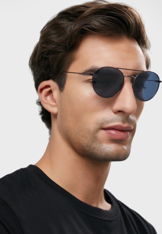 Graue runde Sonnenbrille 0Ph3136 für Herren von Ralph Lauren Graue runde Sonnenbrille 0Ph3136 für Herren von Ralph Lauren