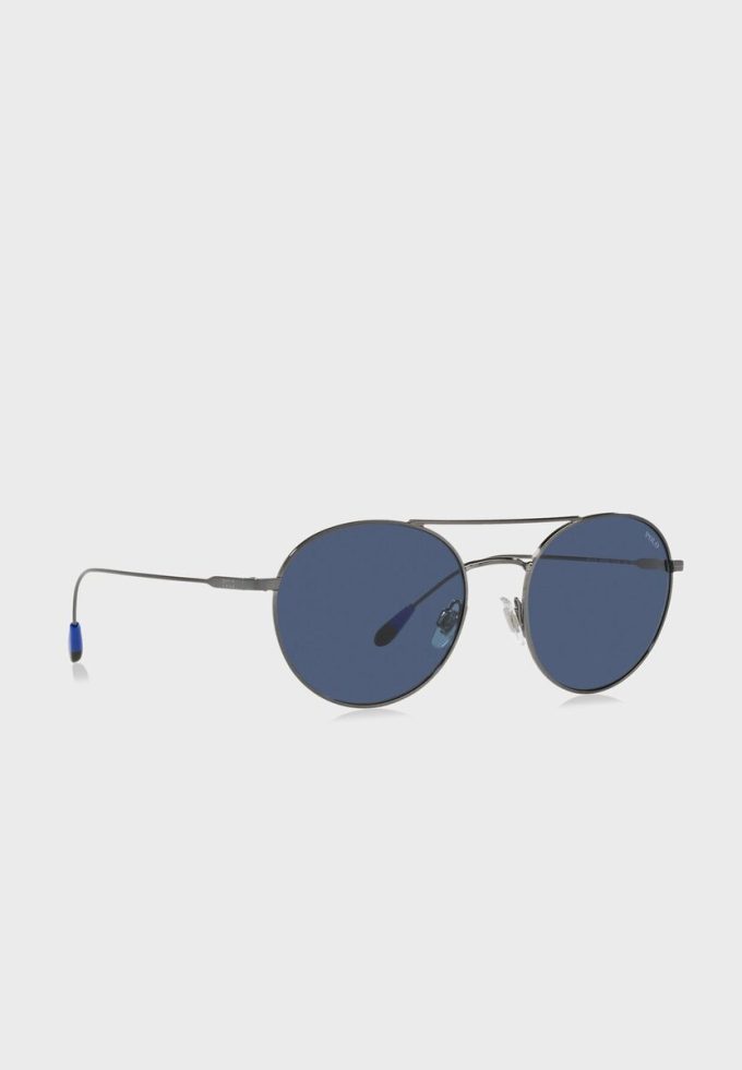 Graue runde Sonnenbrille 0Ph3136 für Herren von Ralph Lauren Graue runde Sonnenbrille 0Ph3136 für Herren von Ralph Lauren