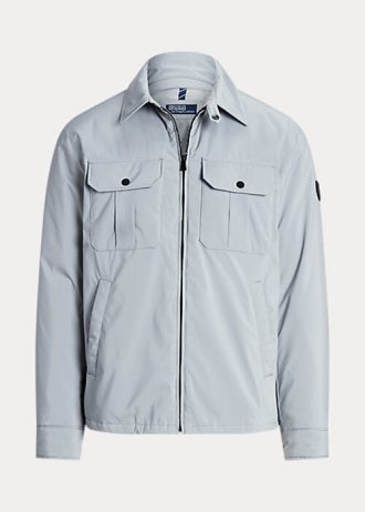 Graue wasserabweisende Jacken von Ralph Lauren für Herren