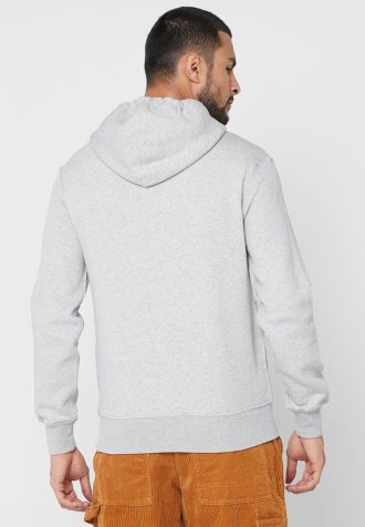 Grauer bedruckter Kapuzenpullover von Ralph Lauren für Herren