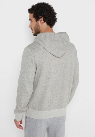 Grauer Ralph Lauren Essential Hoodie für Herren