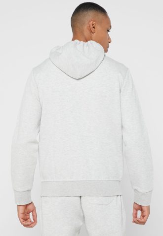 Grauer Ralph Lauren Essential Hoodie für Herren