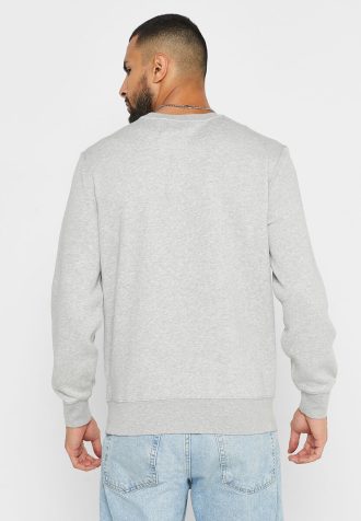 Graues Polo Bear-Sweatshirt mit Ralph Lauren-Print für Herren