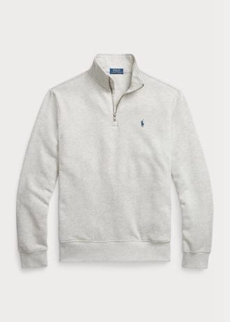 Graues Ralph Lauren The Rl Fleece-Sweatshirt für Herren
