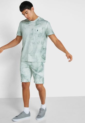 Grüne bedruckte Shorts von Ralph Lauren für Herren Grüne bedruckte Shorts von Ralph Lauren für Herren
