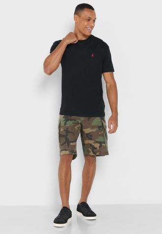 Grüne bedruckte Shorts von Ralph Lauren für Herren
