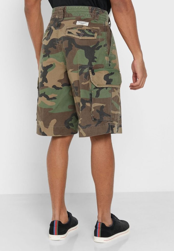 Grüne bedruckte Shorts von Ralph Lauren für Herren