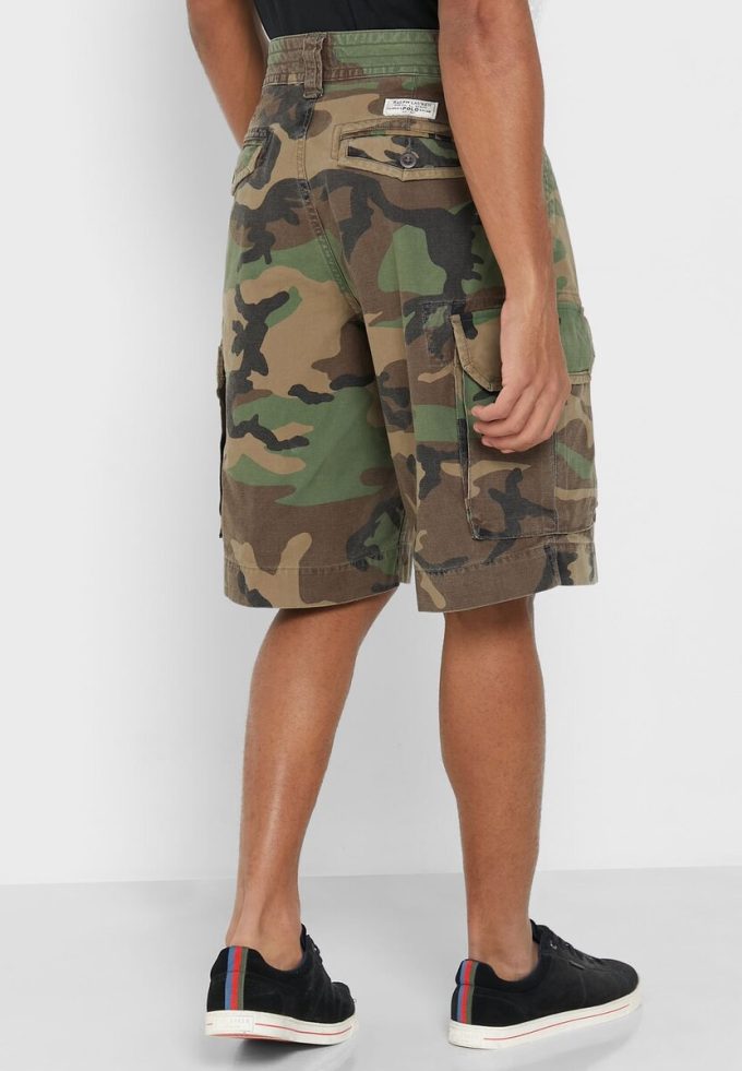 Grüne bedruckte Shorts von Ralph Lauren für Herren