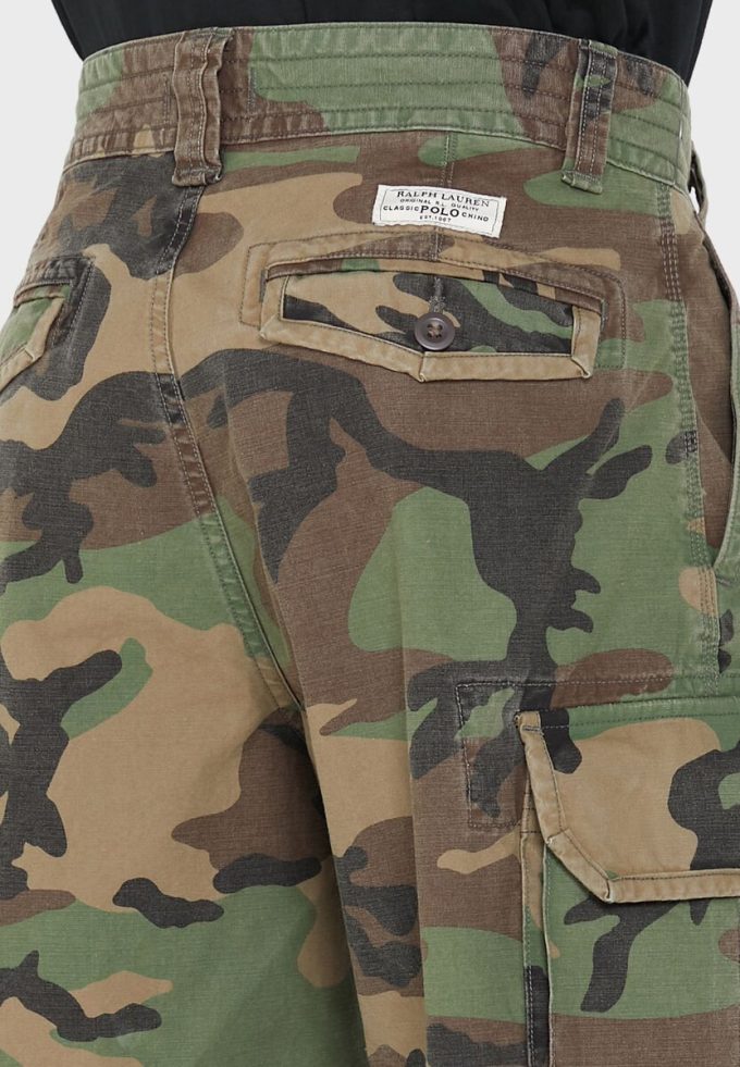 Grüne bedruckte Shorts von Ralph Lauren für Herren