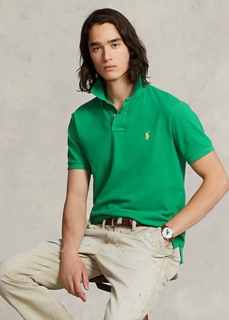Grüne Poloshirts aus Netzstoff von Ralph Lauren für Herren