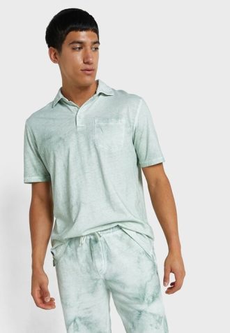 Grüne Poloshirts mit Ralph Lauren-Print für Herren