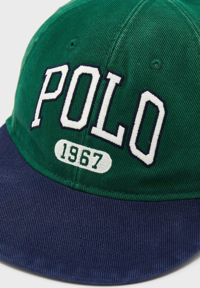 Grüne Ralph Lauren Bedruckte Hüte für Herren Grüne Ralph Lauren Bedruckte Hüte für Herren