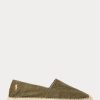 Grüne Herren Ralph Lauren Cevio Washed Canvas Freizeitschuhe Grüne Herren Ralph Lauren Cevio Washed Canvas Freizeitschuhe