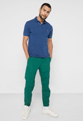 Grüne Ralph Lauren Essential Jogginghose für Herren