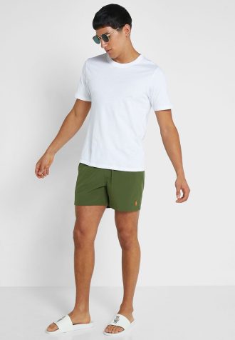Grüne Ralph Lauren Essential Shorts für Herren