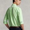 Grüne Ralph Lauren Slim Fit Oxford-Hemden für Herren Grüne Ralph Lauren Slim Fit Oxford-Hemden für Herren